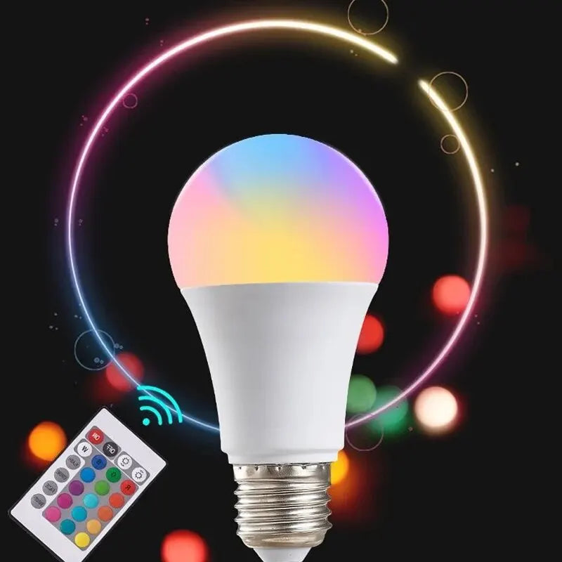 16 Color RGB Bulb 220V